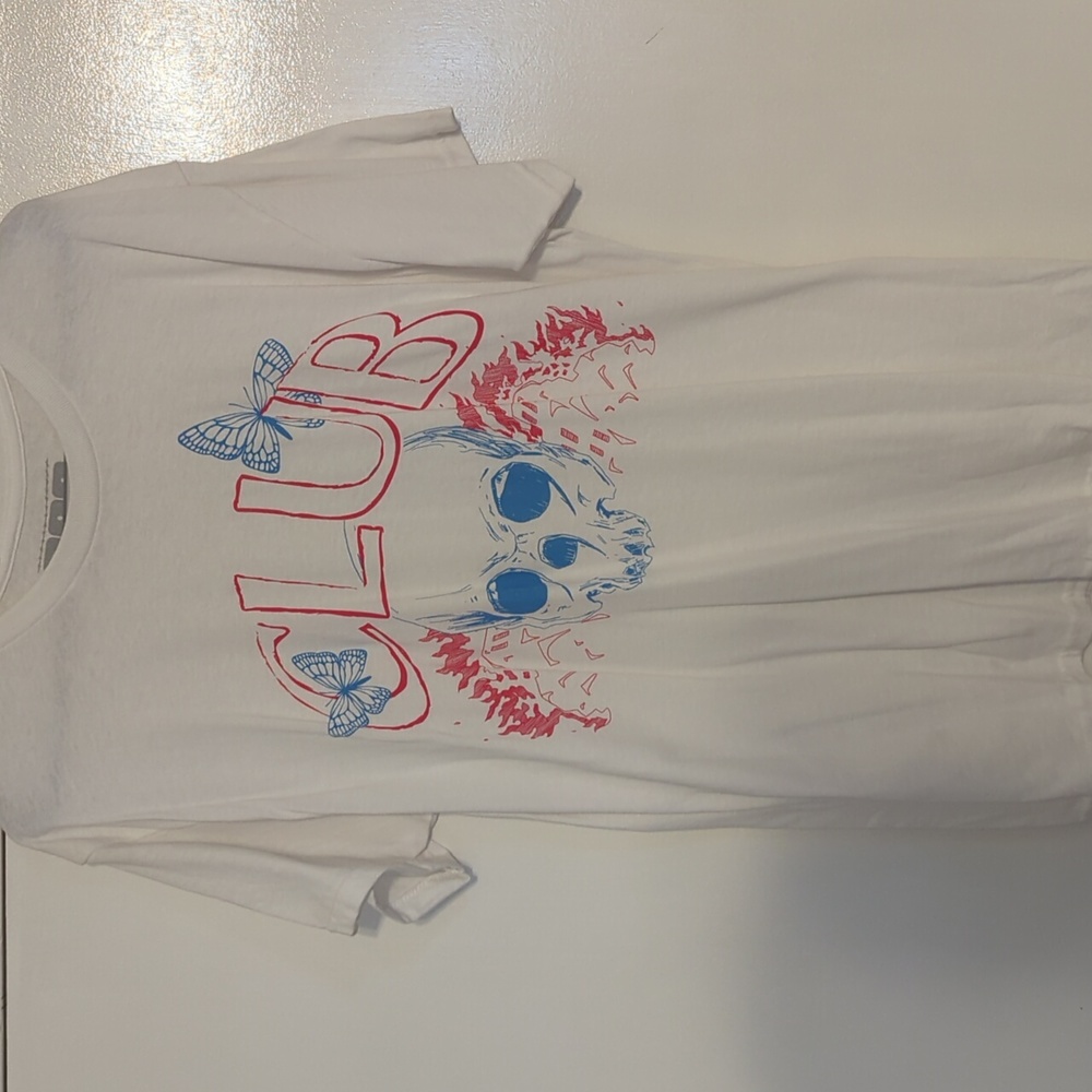 Juice Wrld 999 Club Tshirt, Men's Medium, White